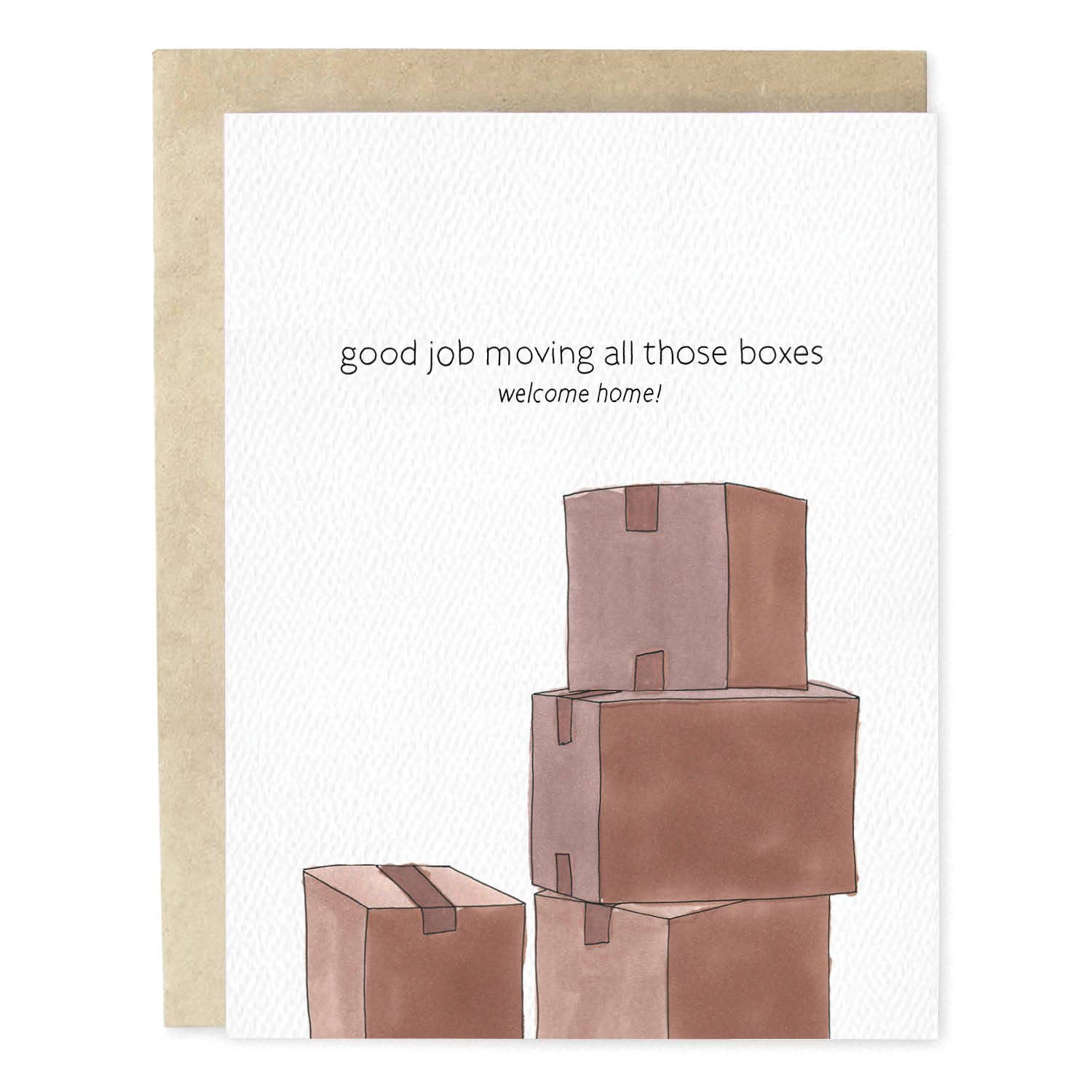 Welcome Home Housewarming Greeting Card
