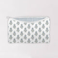 Claire Blue Makeup Bag
