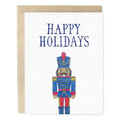 Nutcracker Hand-Illustrated Christmas Greeting Card
