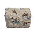 Sierra Cowgirl Brown Makeup Bag