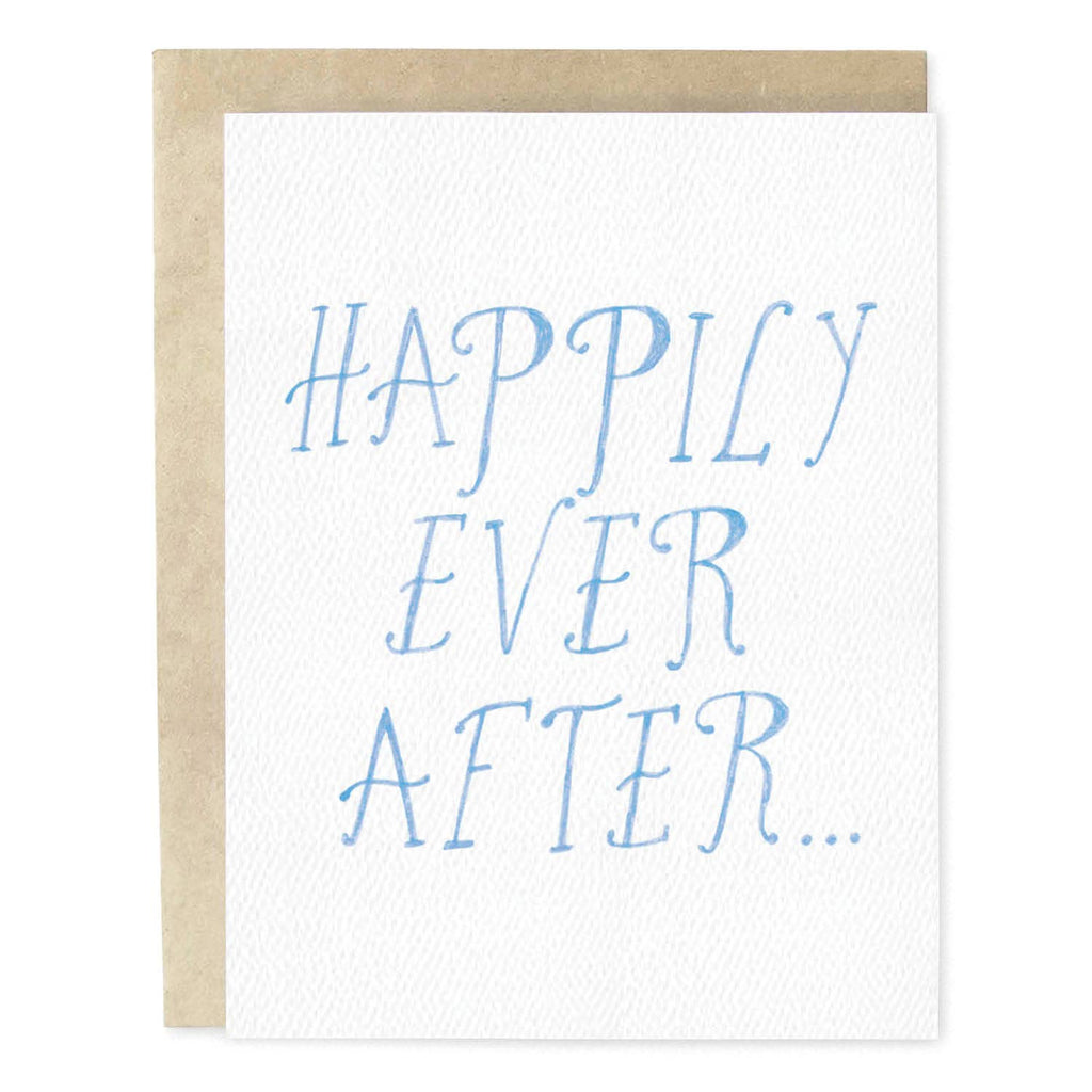Happily Every After Wedding/Engagement Greeting Card
