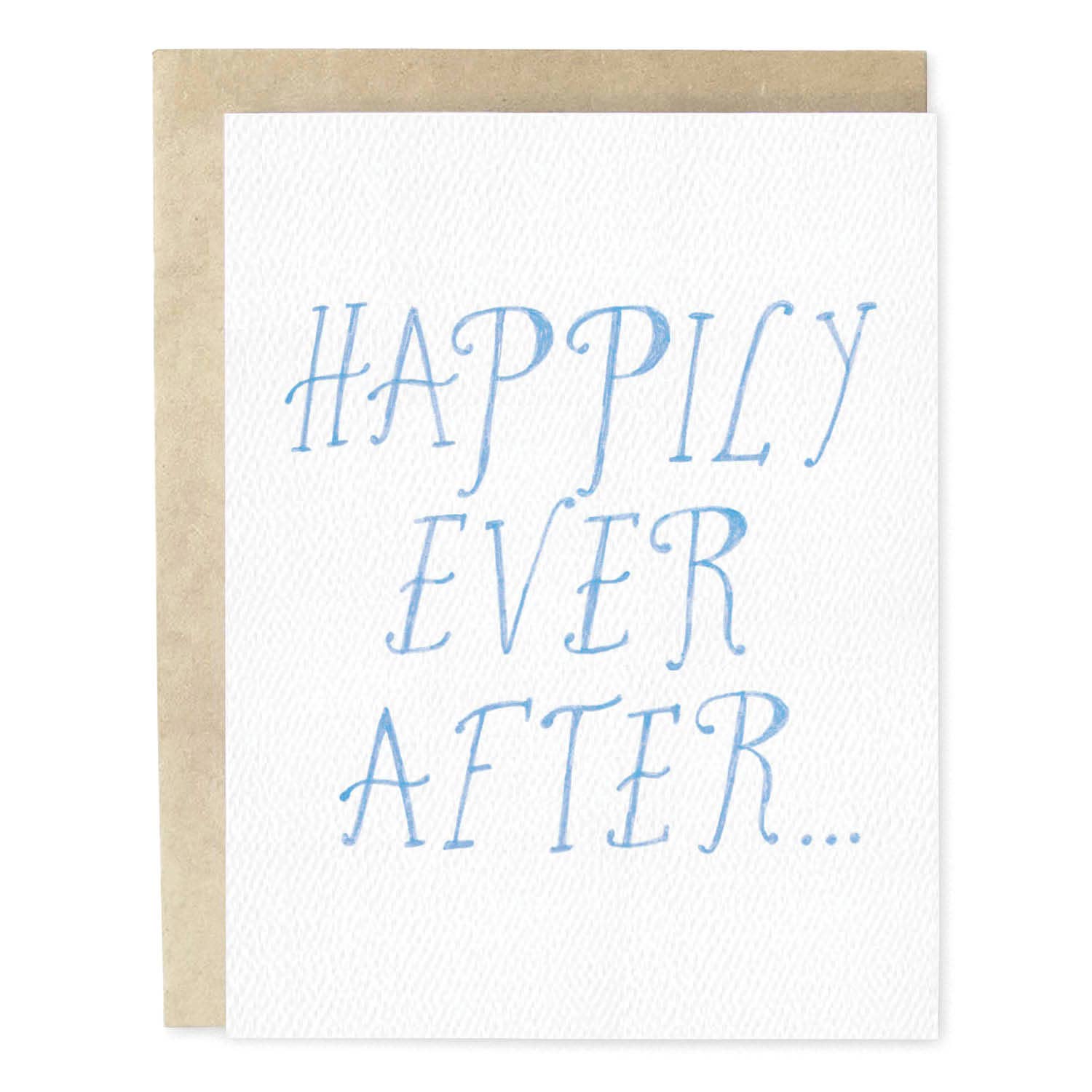 Happily Every After Wedding/Engagement Greeting Card