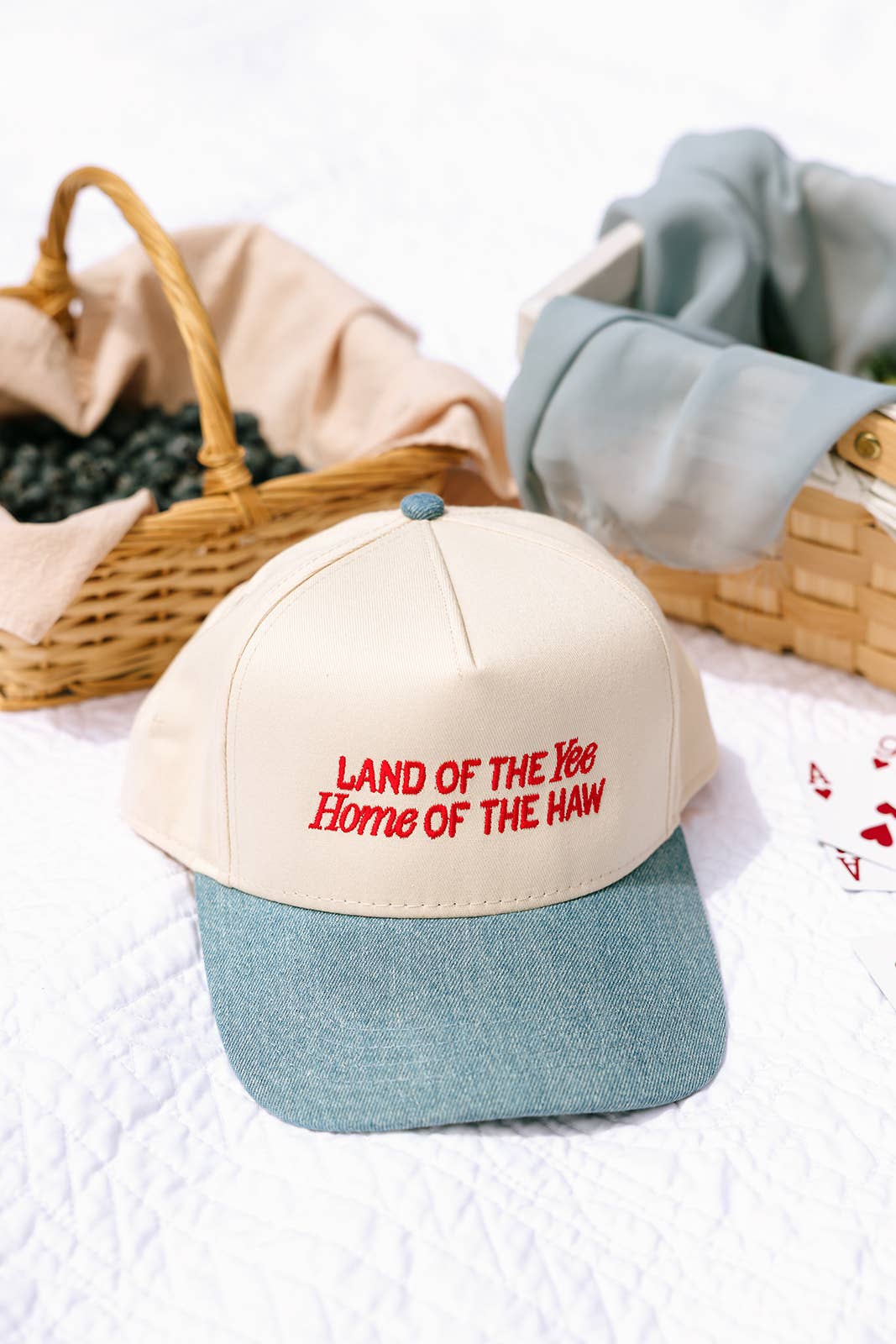 Land Of The Yee Home Of The Haw Hat