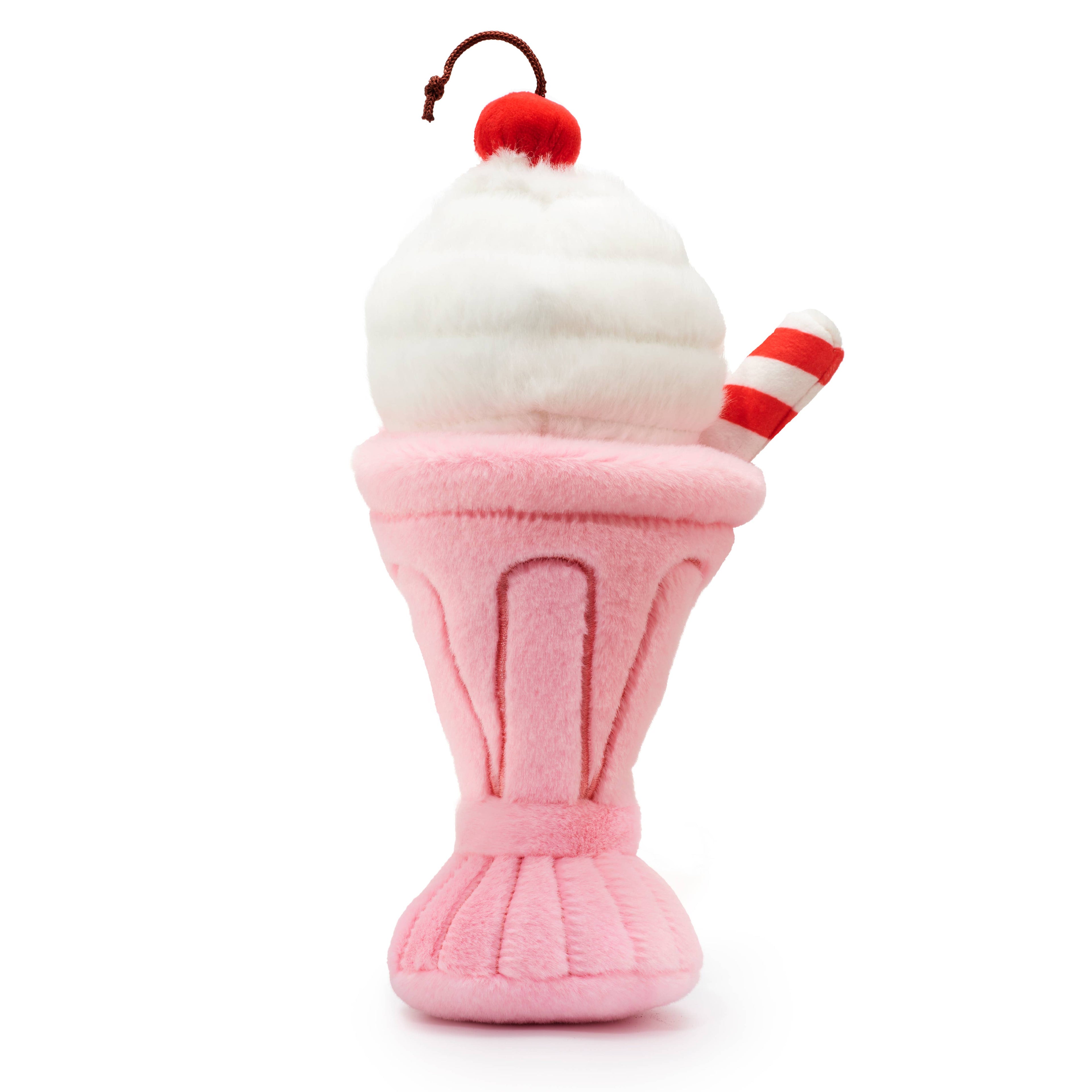 Strawberry Milkshake Interactive Dog Toy