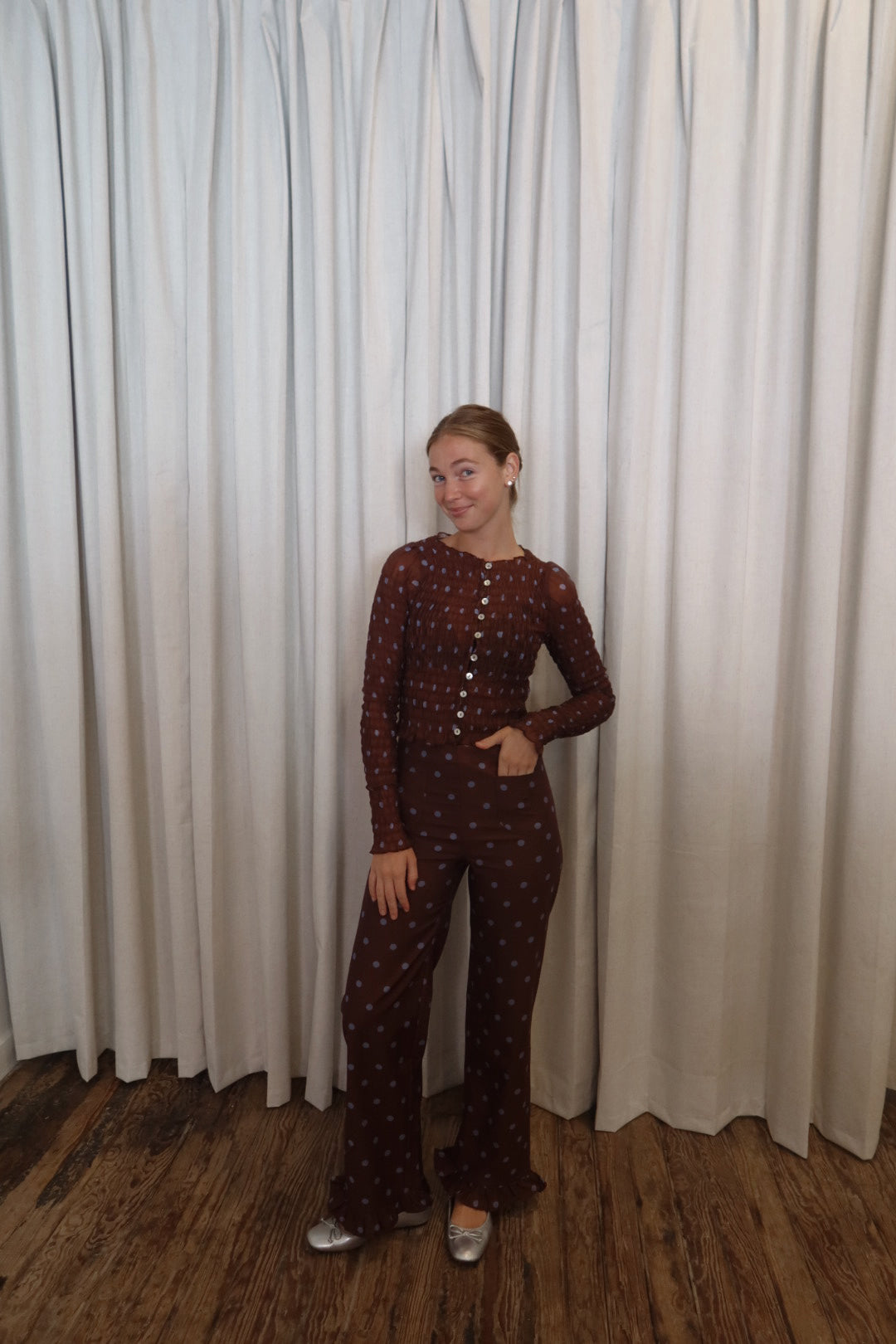 Paloma Dotted Top