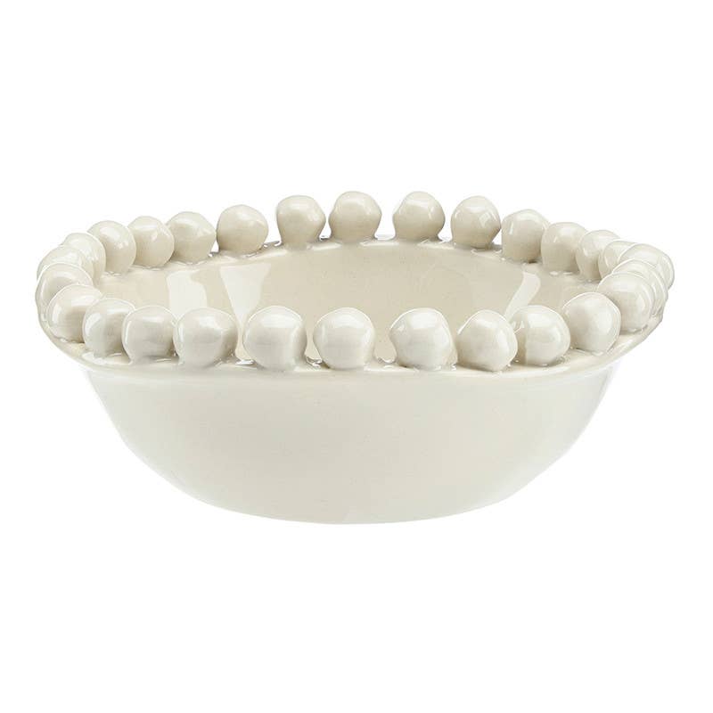 Ceramic Beaded Bowl
