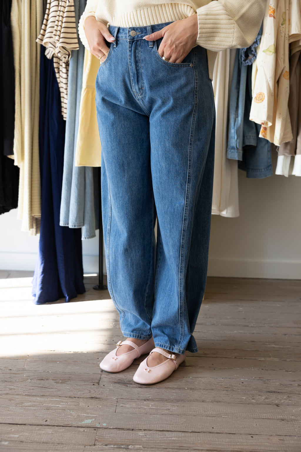 Rodeo Barrel Leg Denim