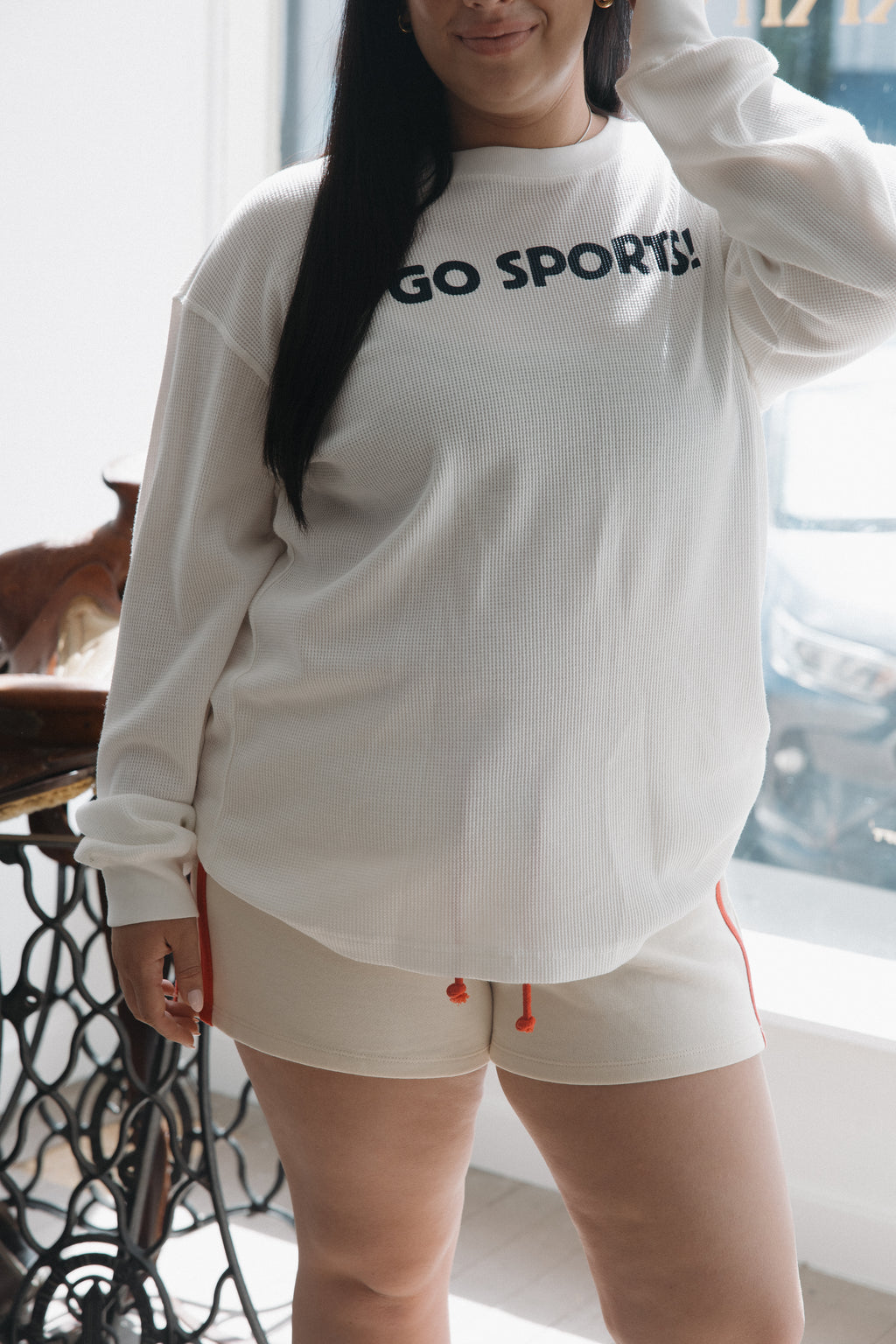 Larkin Original: Go Sports Waffle Tee