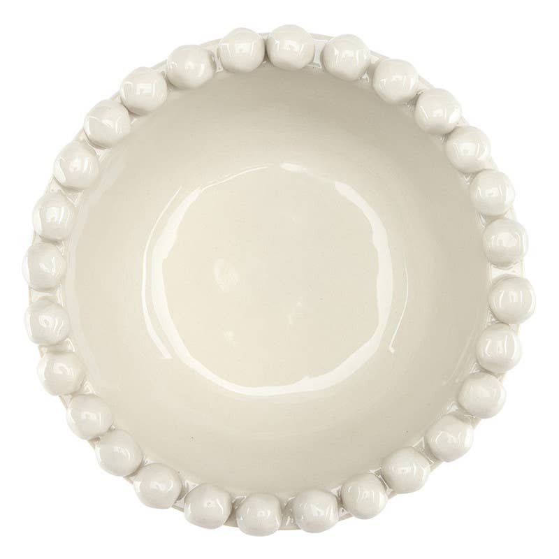 Ceramic Beaded Bowl