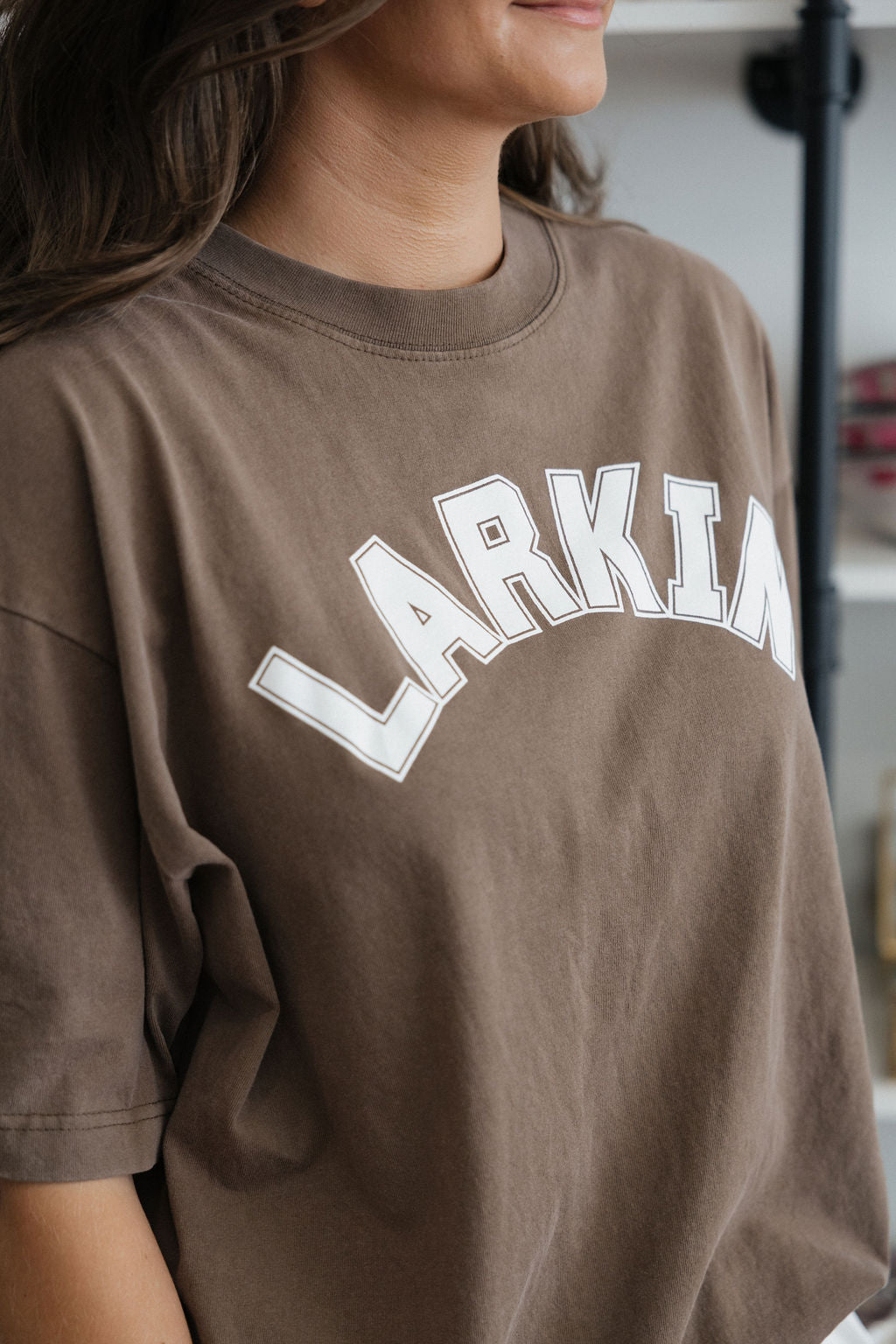 Larkin Original: Varsity Boxy Tee