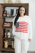 American Honey Sweater in White