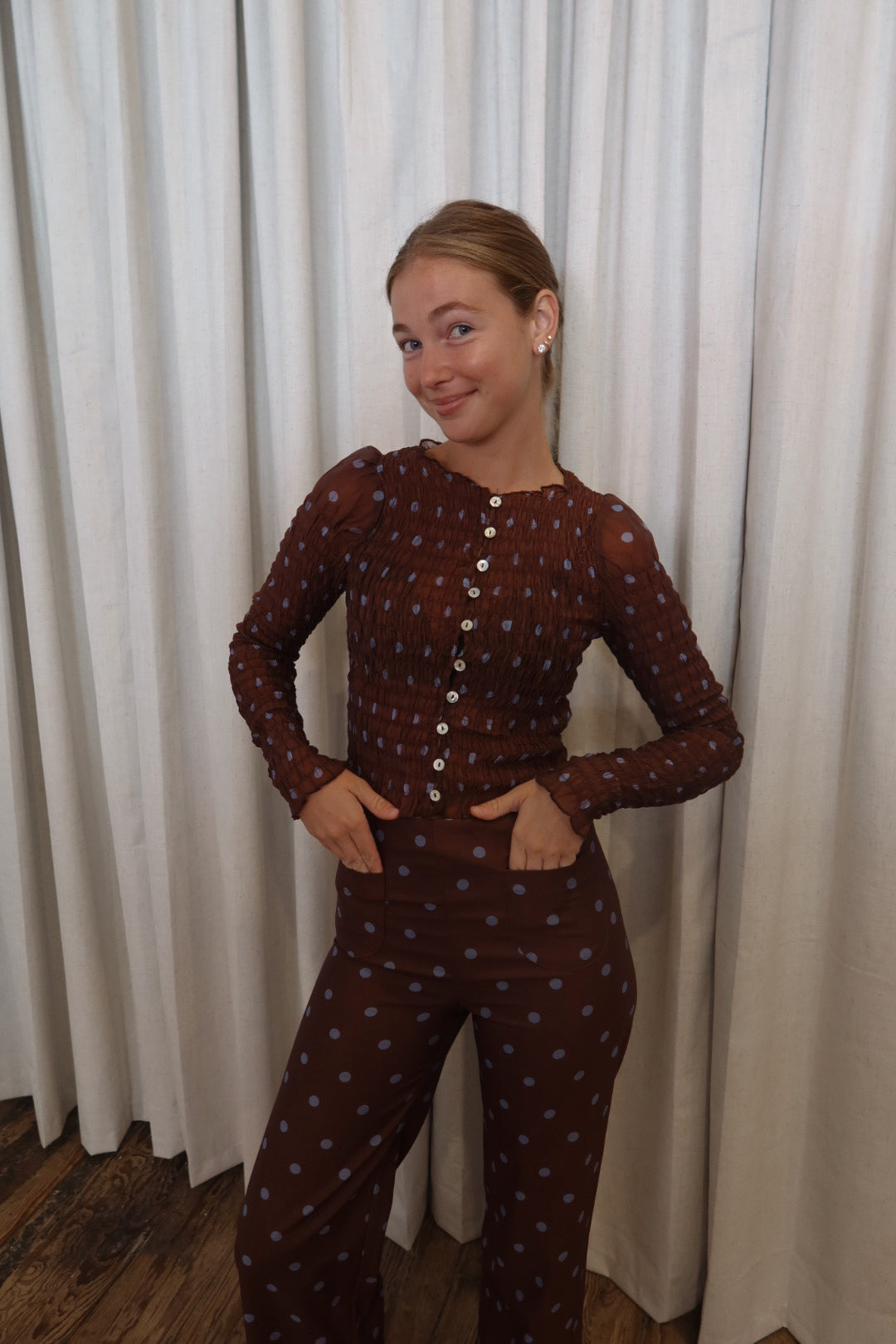 Paloma Dotted Top