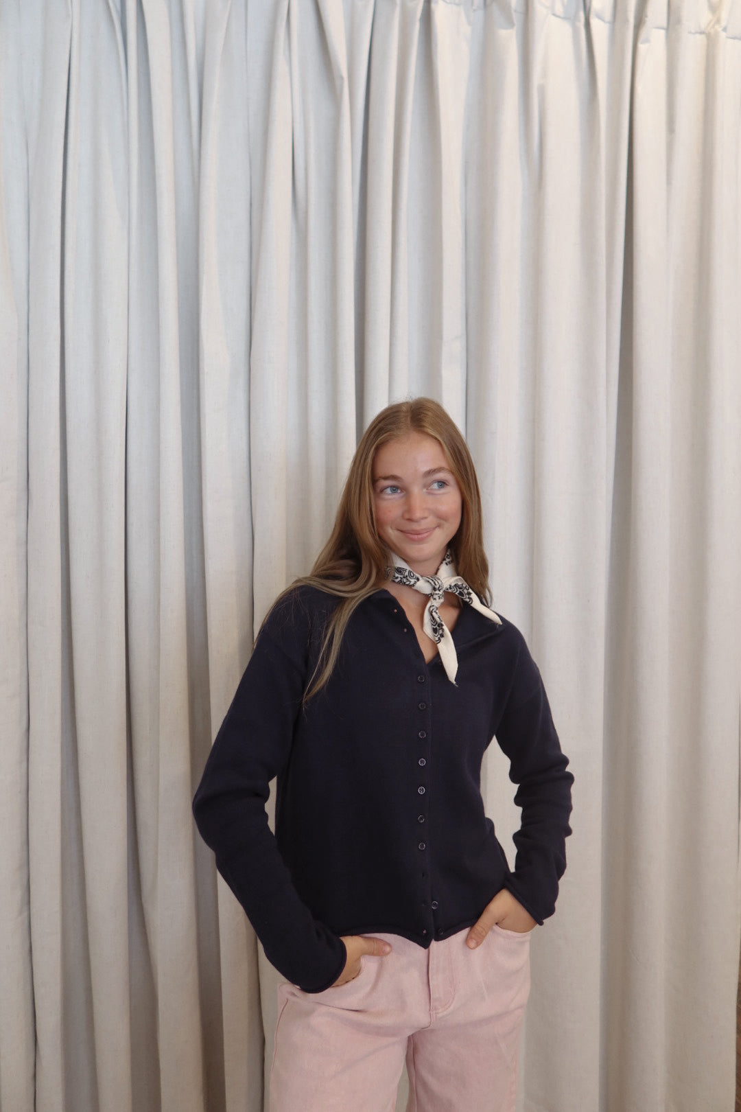 Venice Knit in Navy