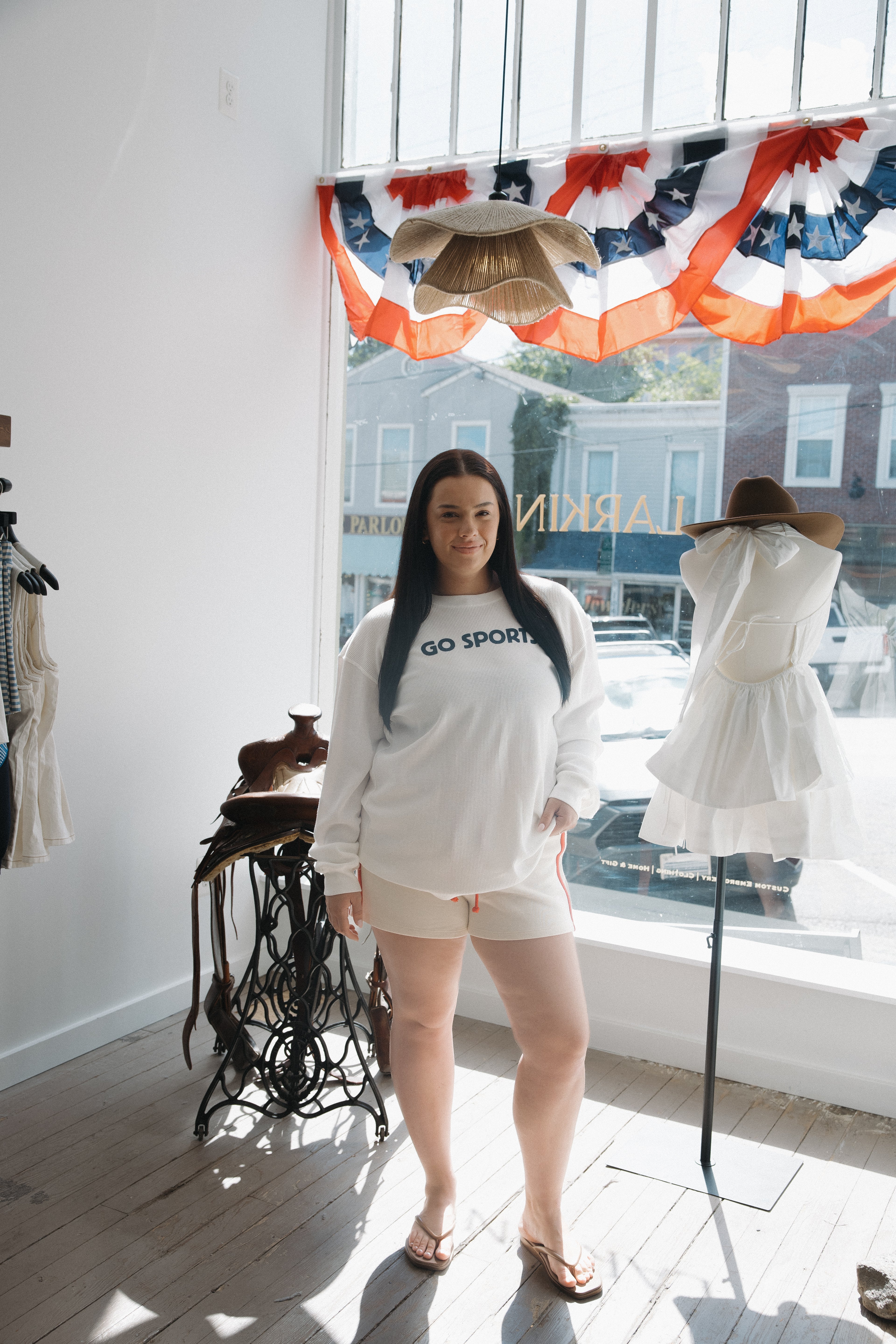 Larkin Original: Go Sports Waffle Tee