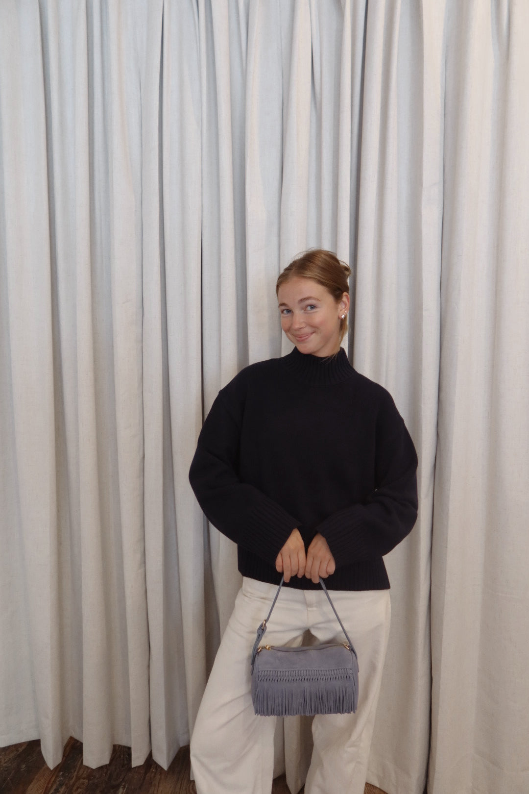 Bethany Knit in Navy