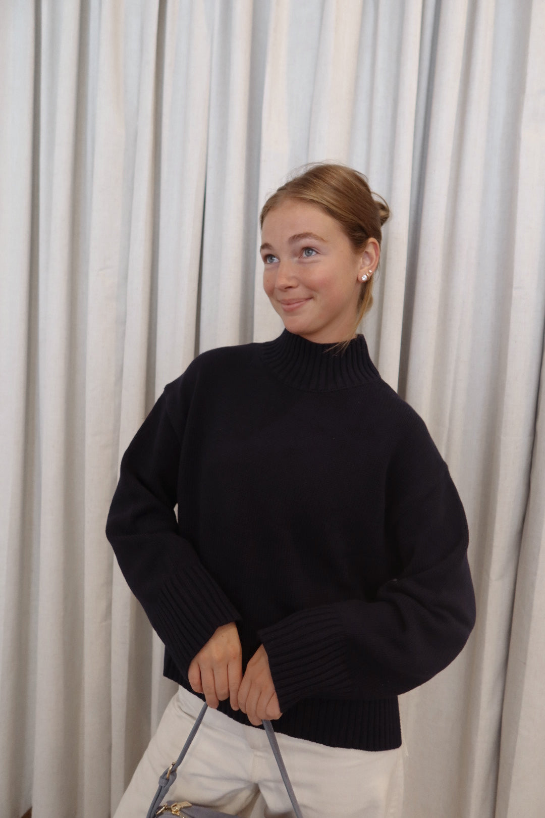 Bethany Knit in Navy