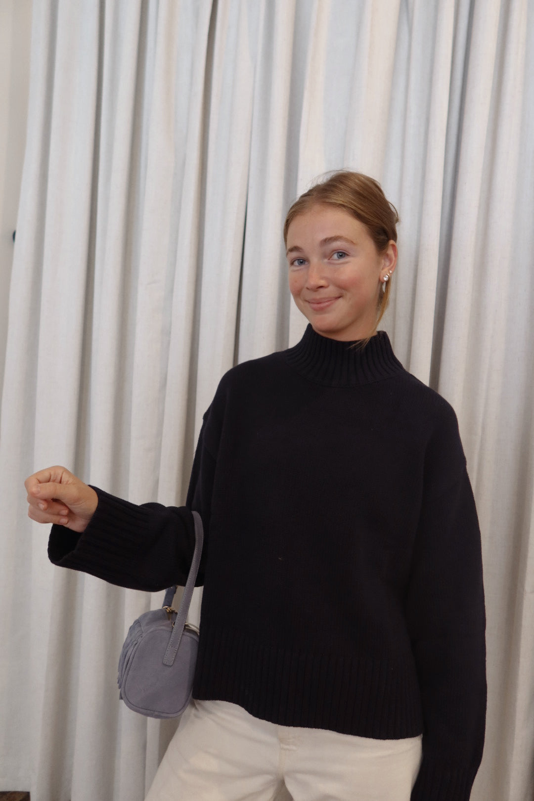 Bethany Knit in Navy