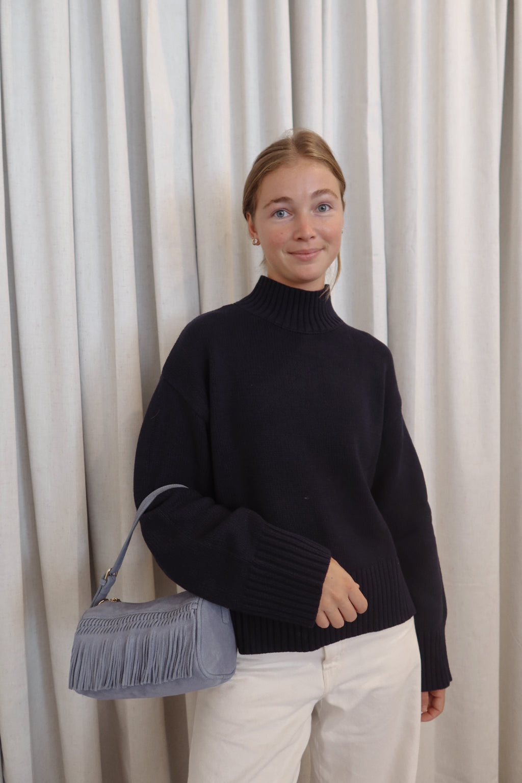Bethany Knit in Navy