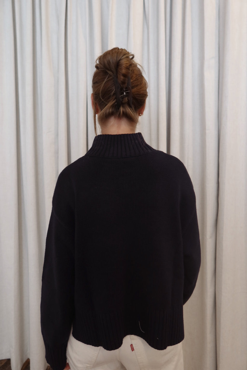 Bethany Knit in Navy