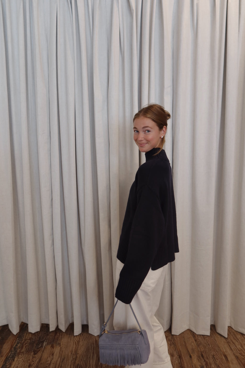 Bethany Knit in Navy