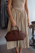 Brookhaven Satchel in Chocolate