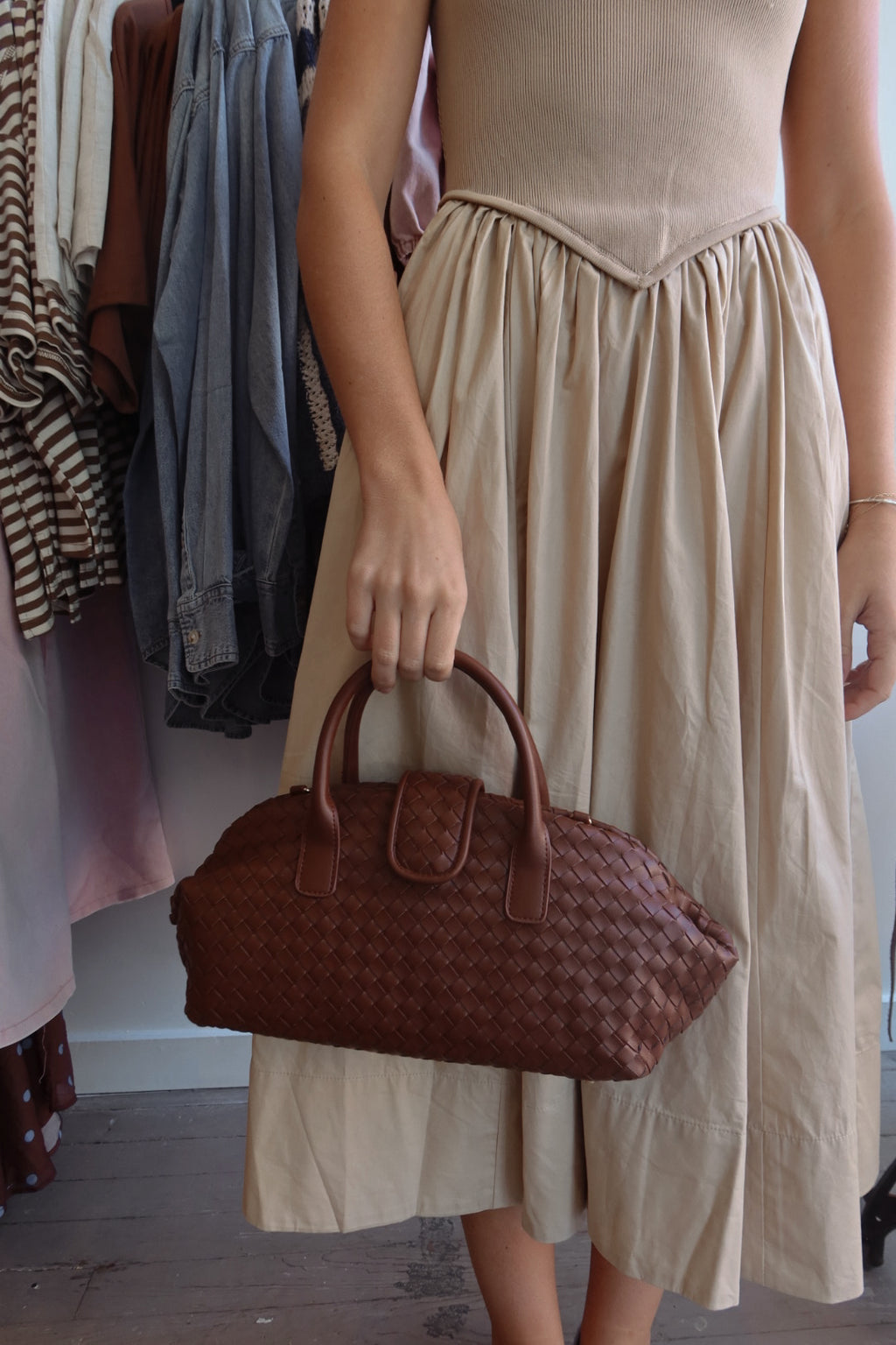 Brookhaven Satchel in Chocolate
