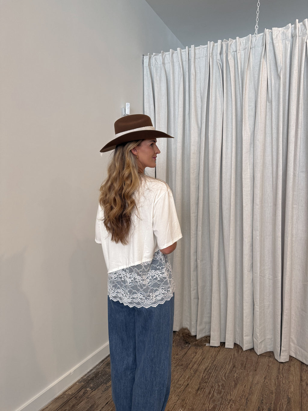 Beautiful Mess Top in White
