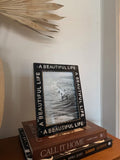 Beautiful Life Embossed Photo Frame