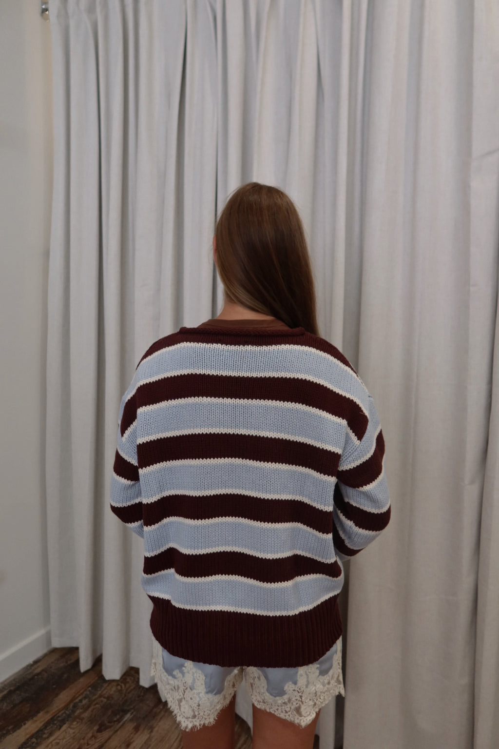 Cowboy Stripe Sweater