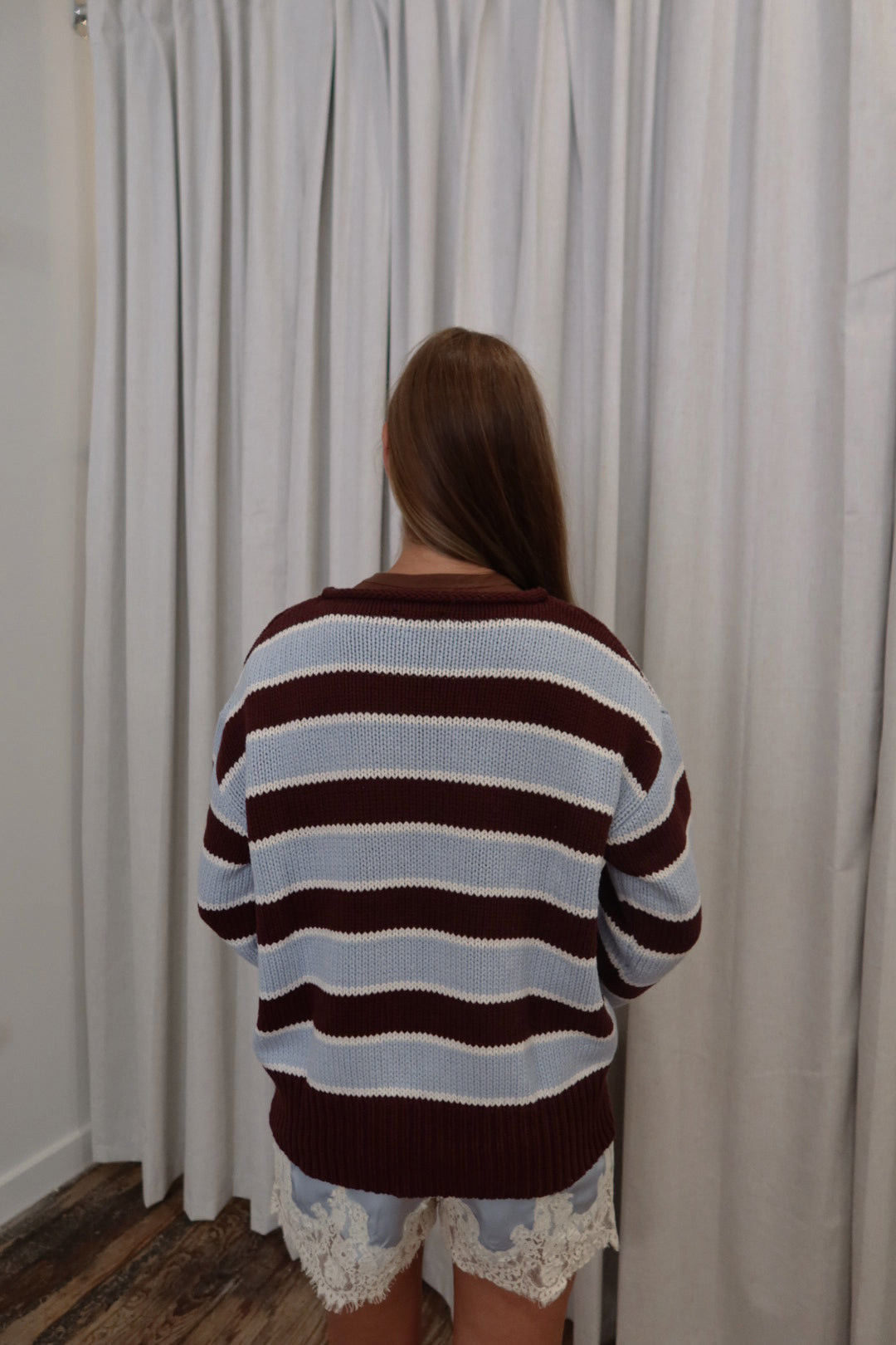 Cowboy Stripe Sweater
