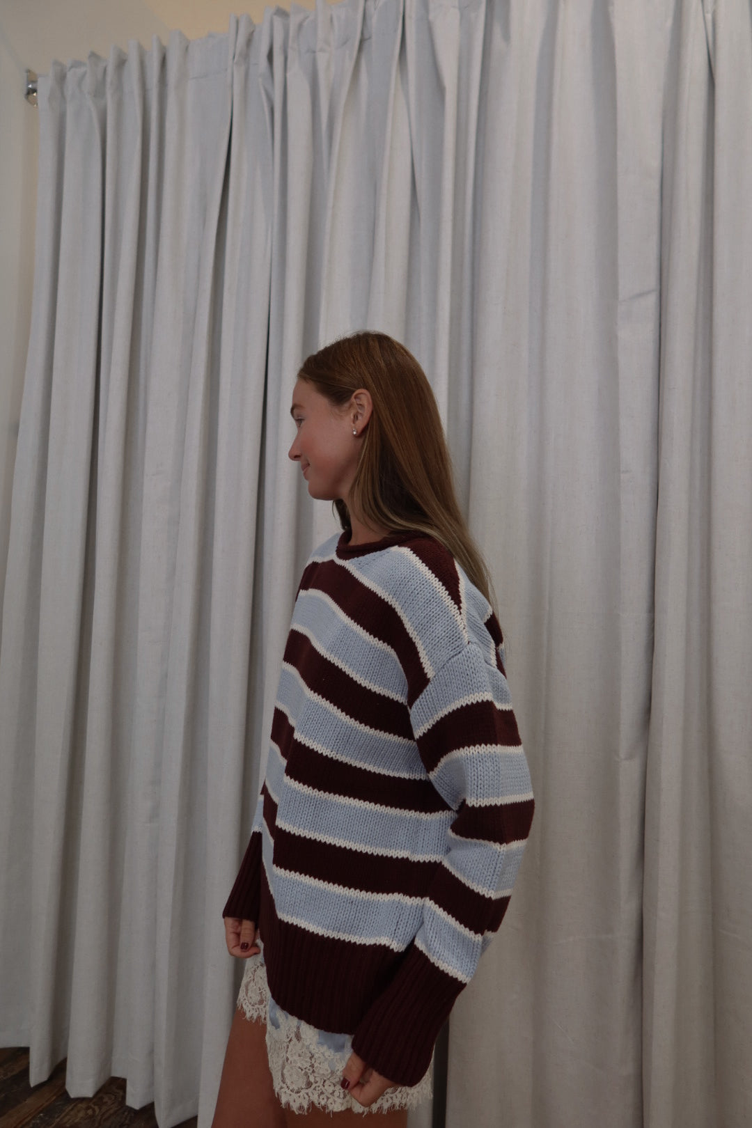 Cowboy Stripe Sweater