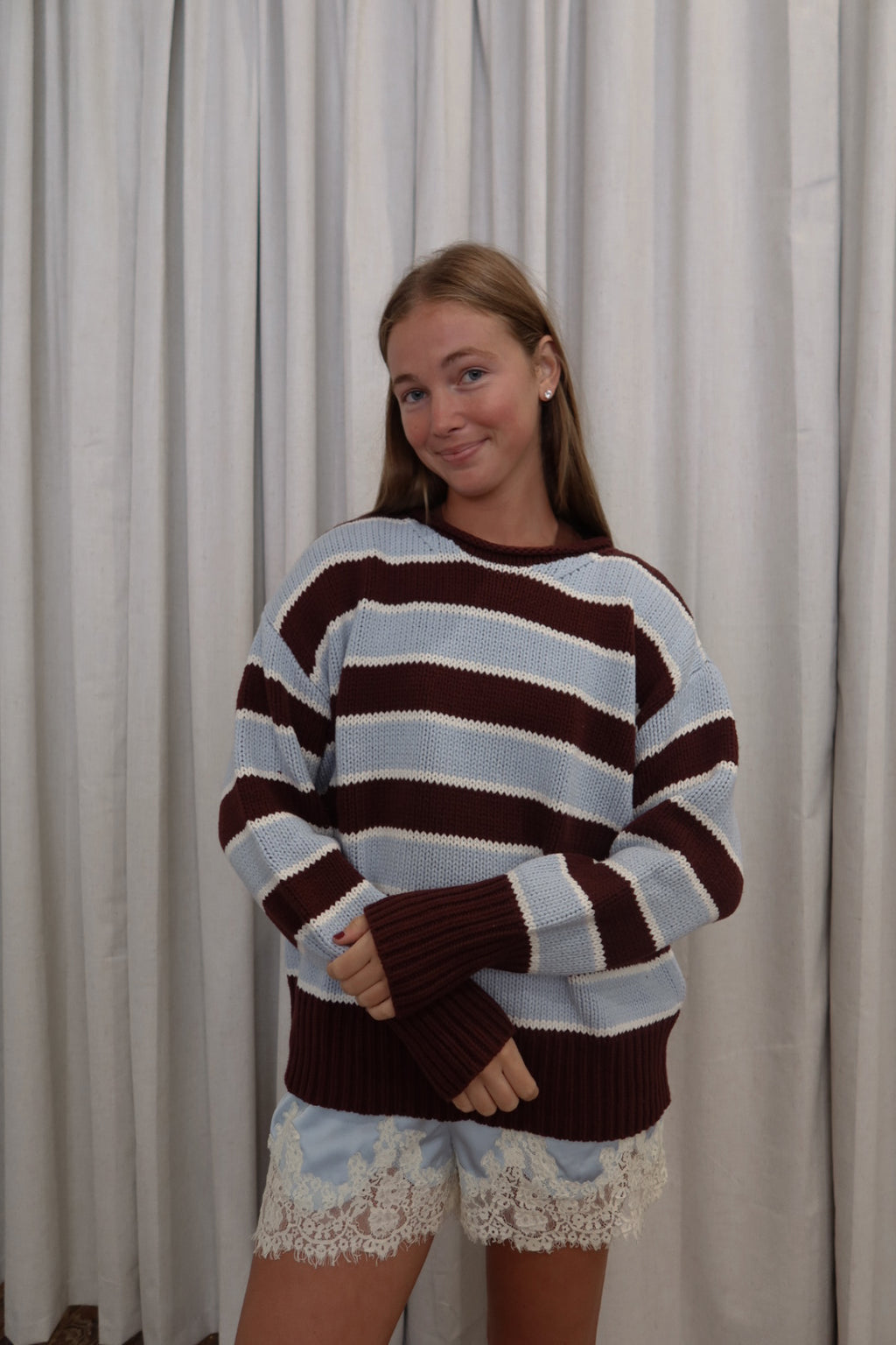 Cowboy Stripe Sweater