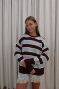 Cowboy Stripe Sweater