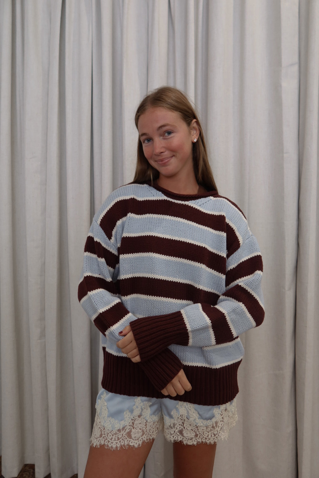 Cowboy Stripe Sweater