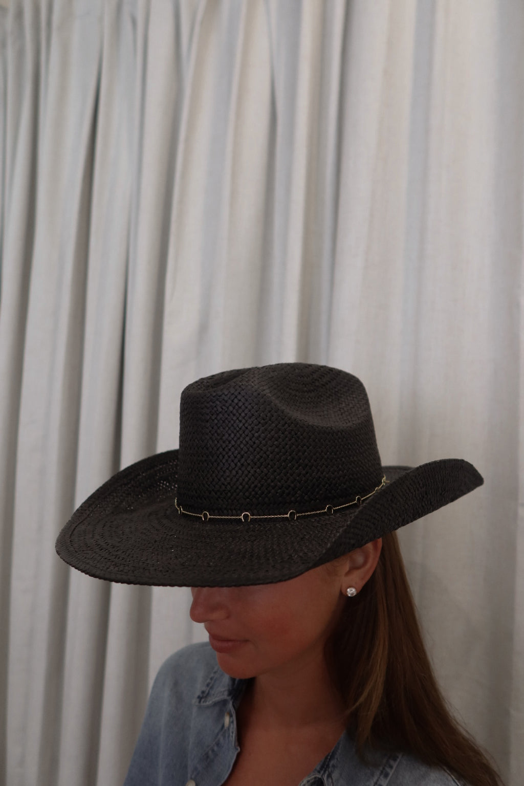 Horseshoe Chain Hat Band