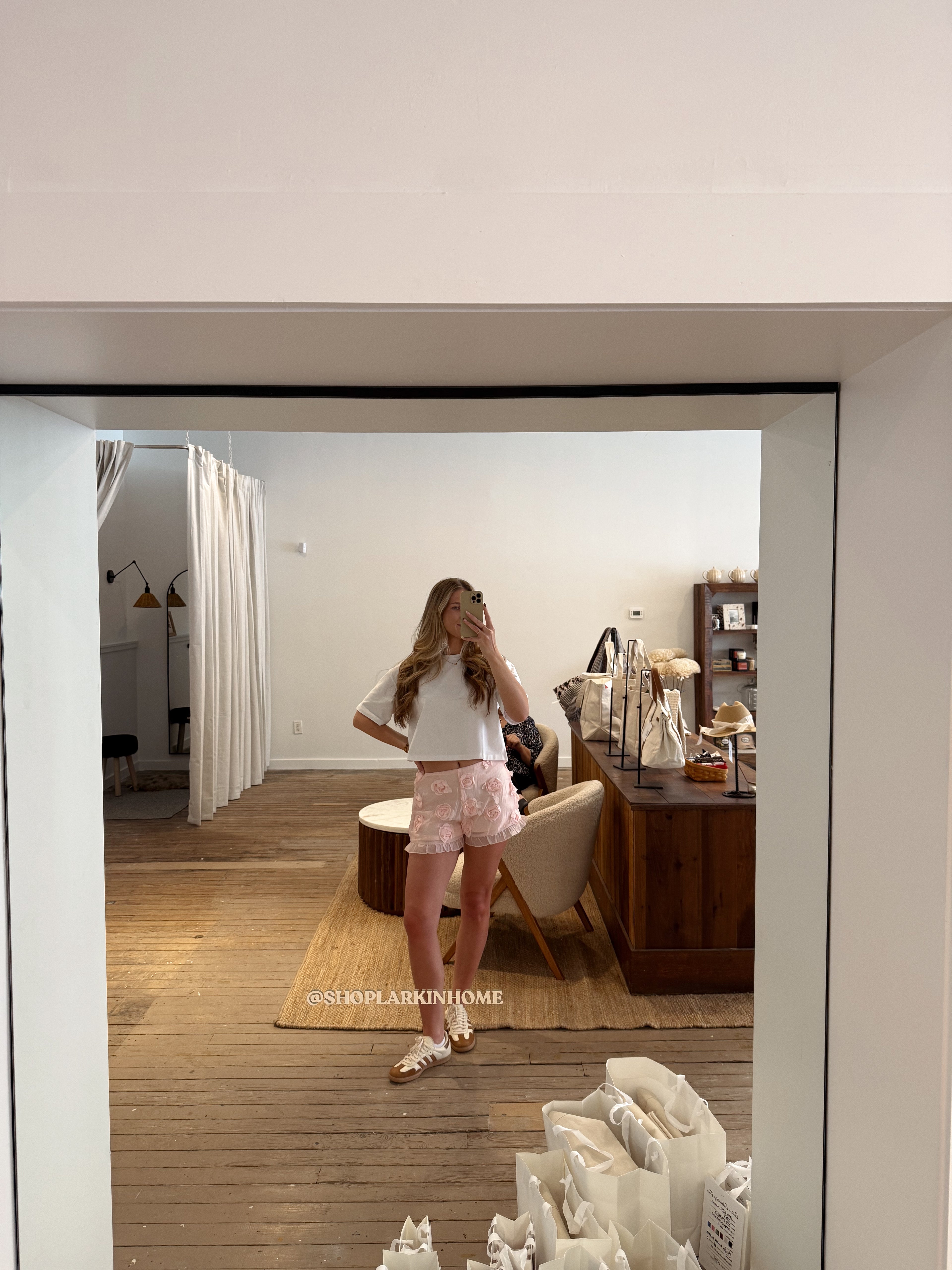 Rosette Ruffle Shorts
