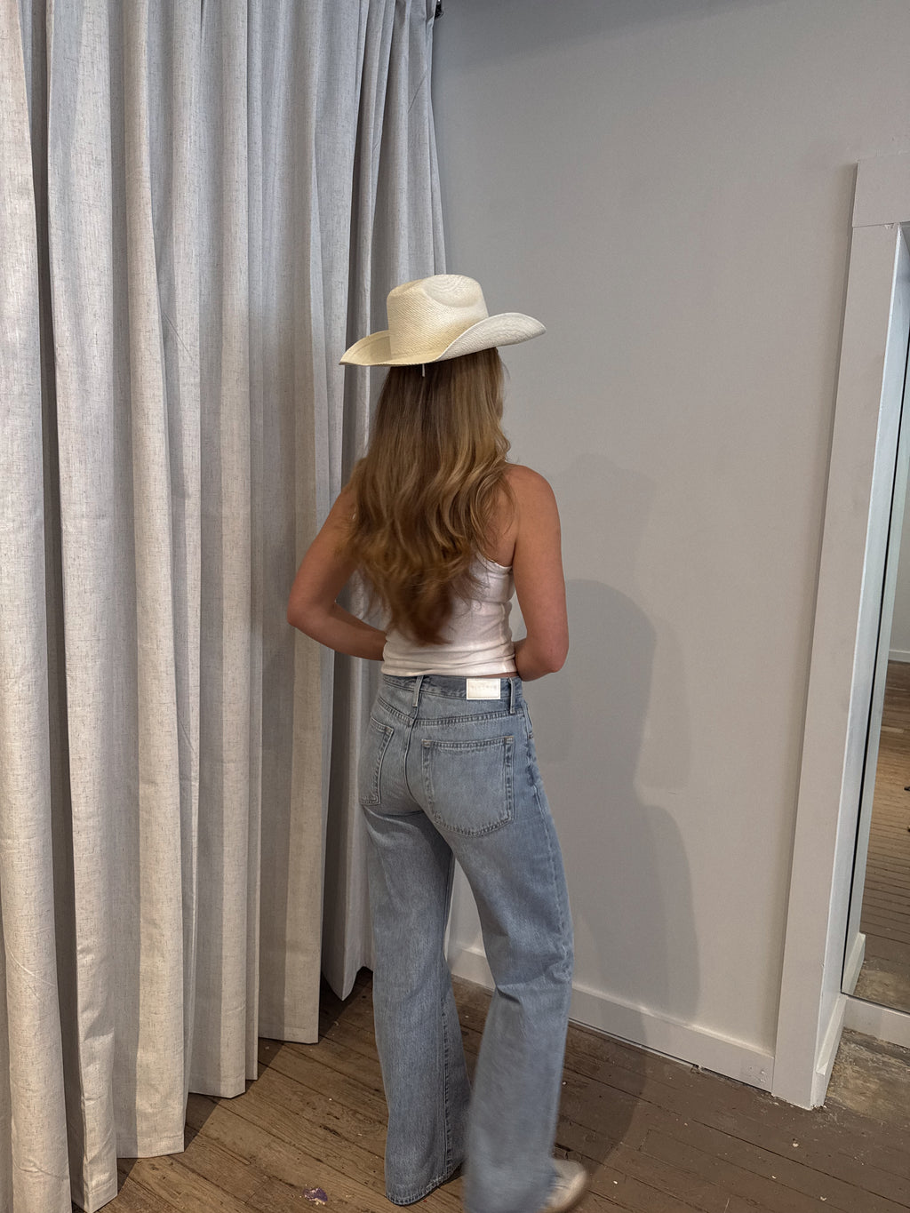 Larsen Relaxed Flare Denim
