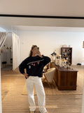 Sweet Summertime Crewneck in Navy