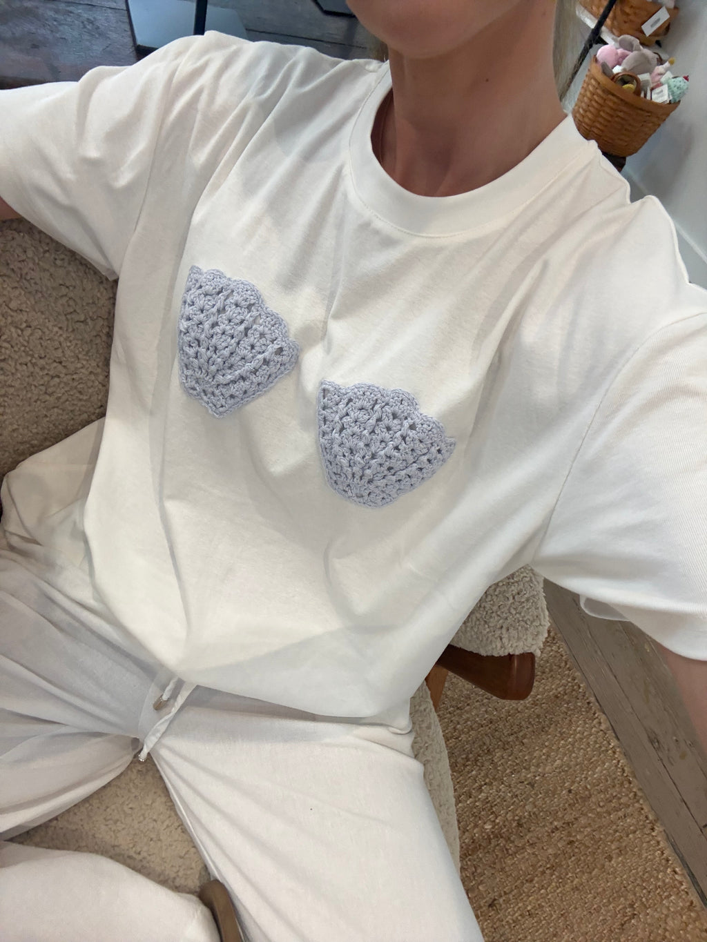 Shore Crochet Tee