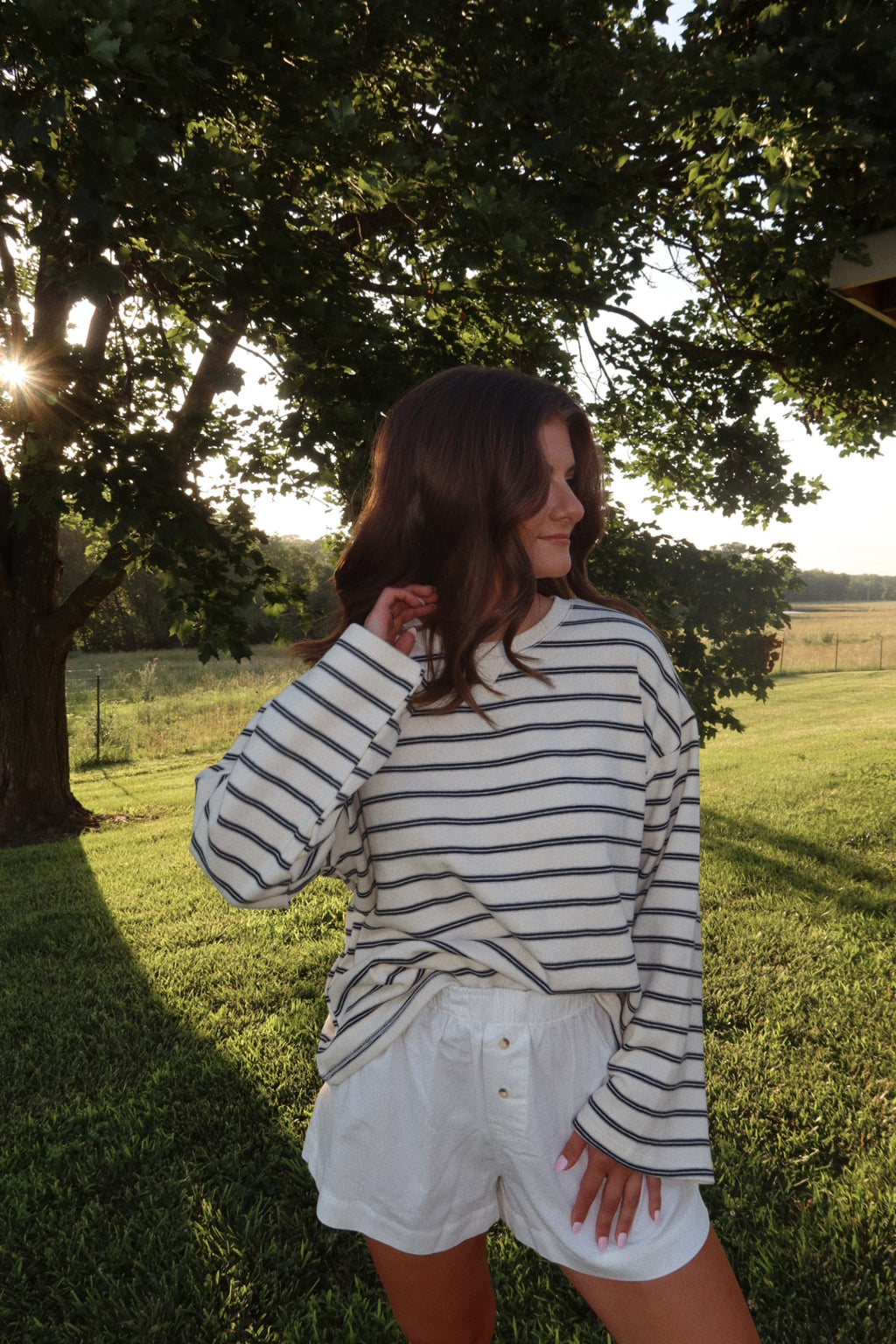 Varsity Long Sleeve Pullover