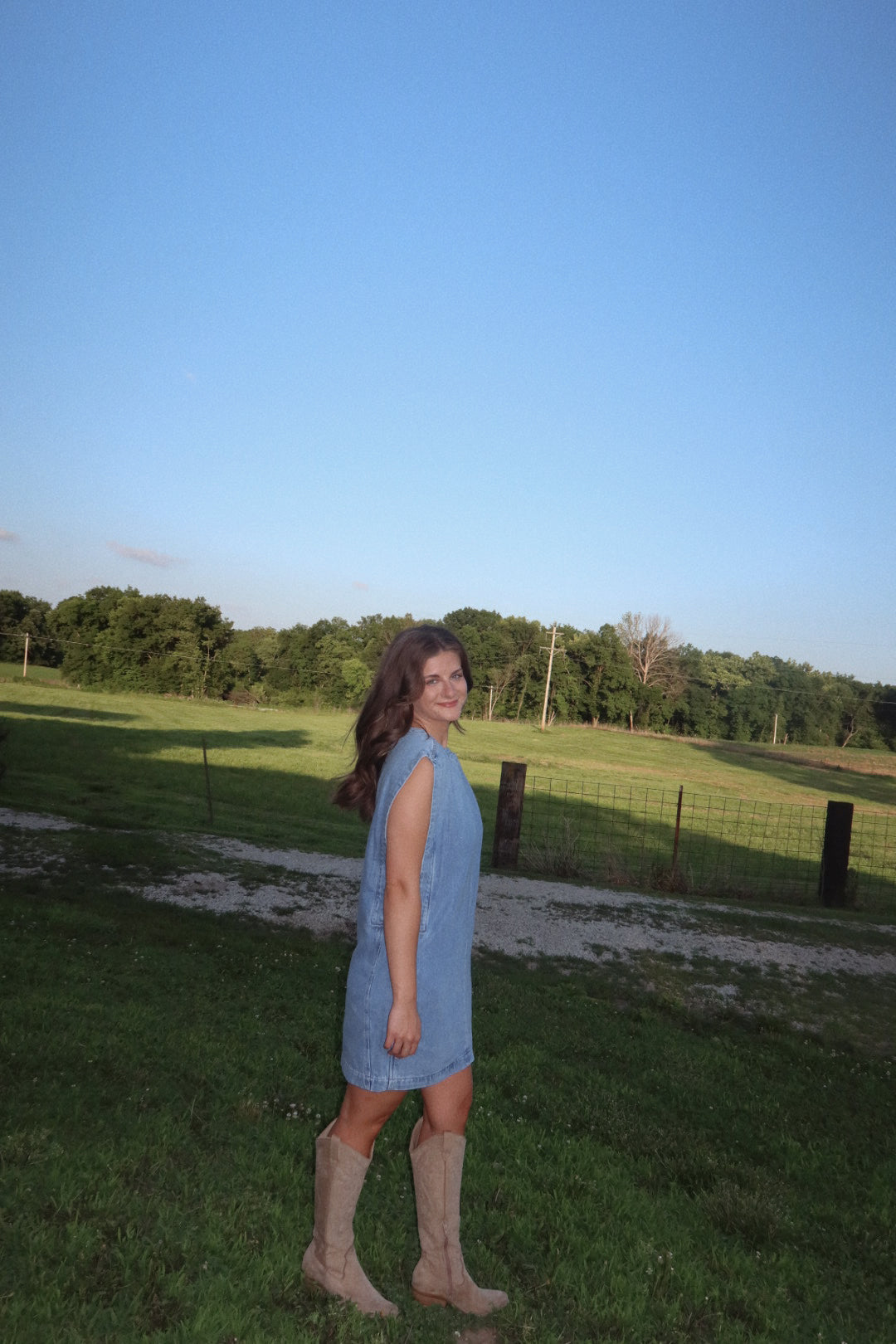 Karla Denim Dress