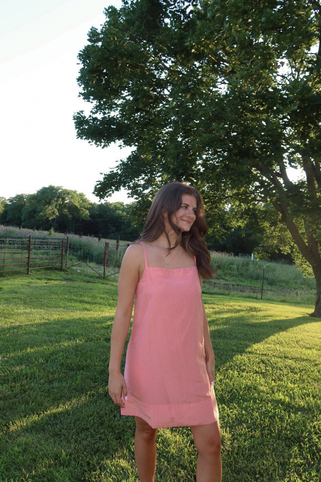 Misa Silk Blend Dress