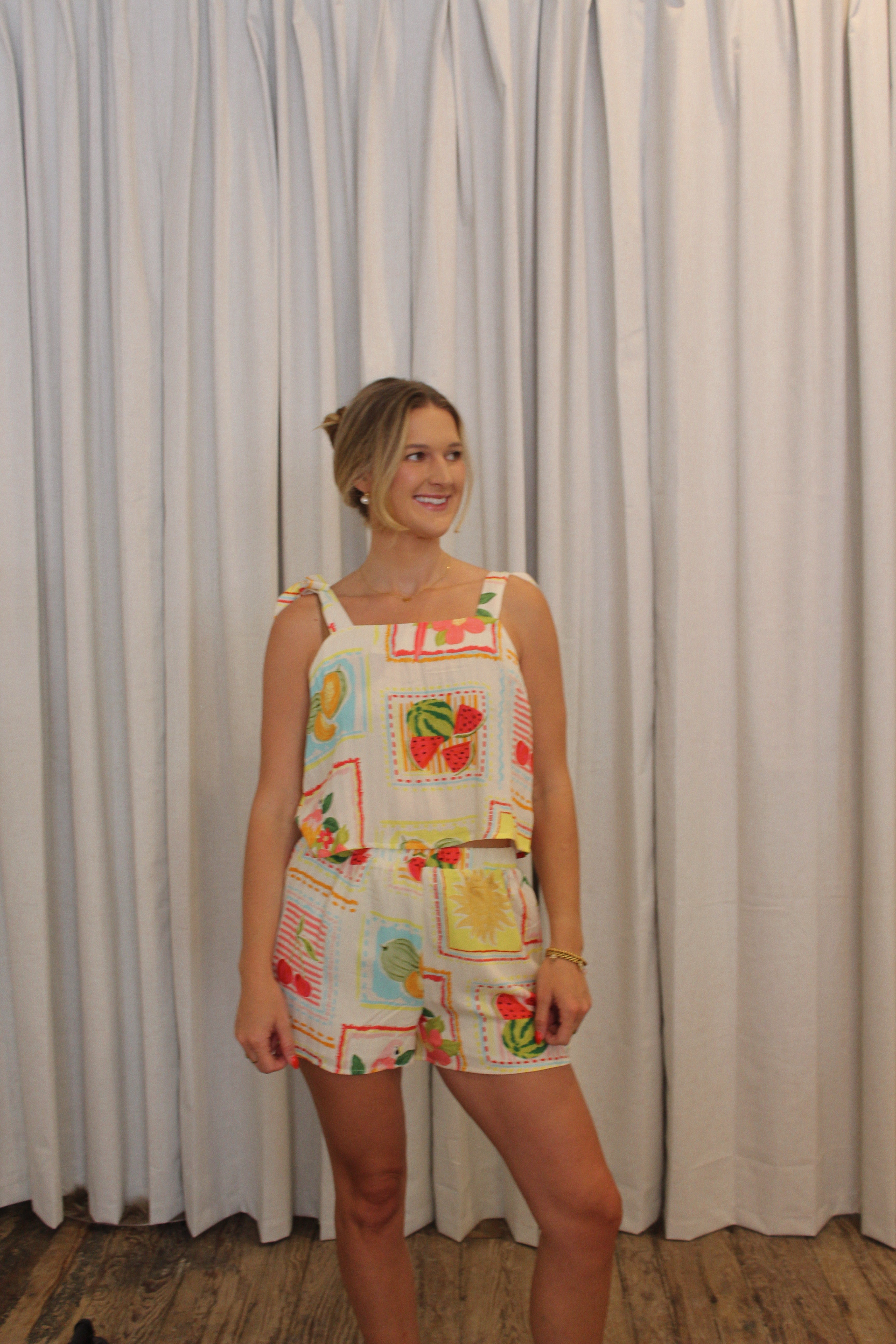 Summertime Pattern Tank