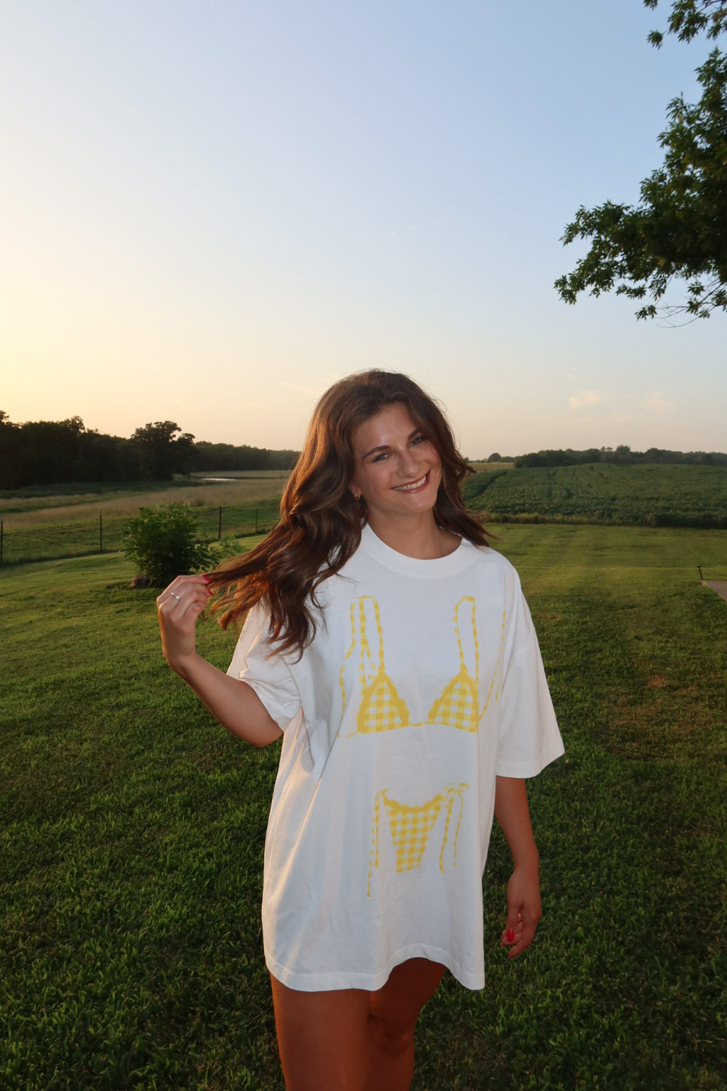 Backyard Bikini Tee