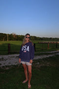 USA Corded Crewneck