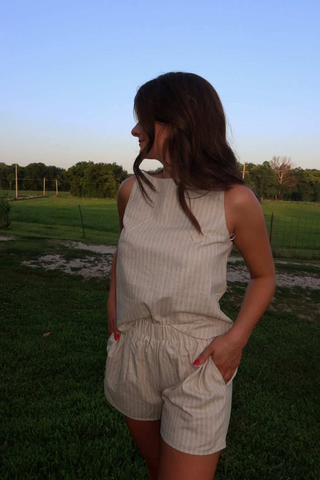 Hometown Shorts in Oatmeal