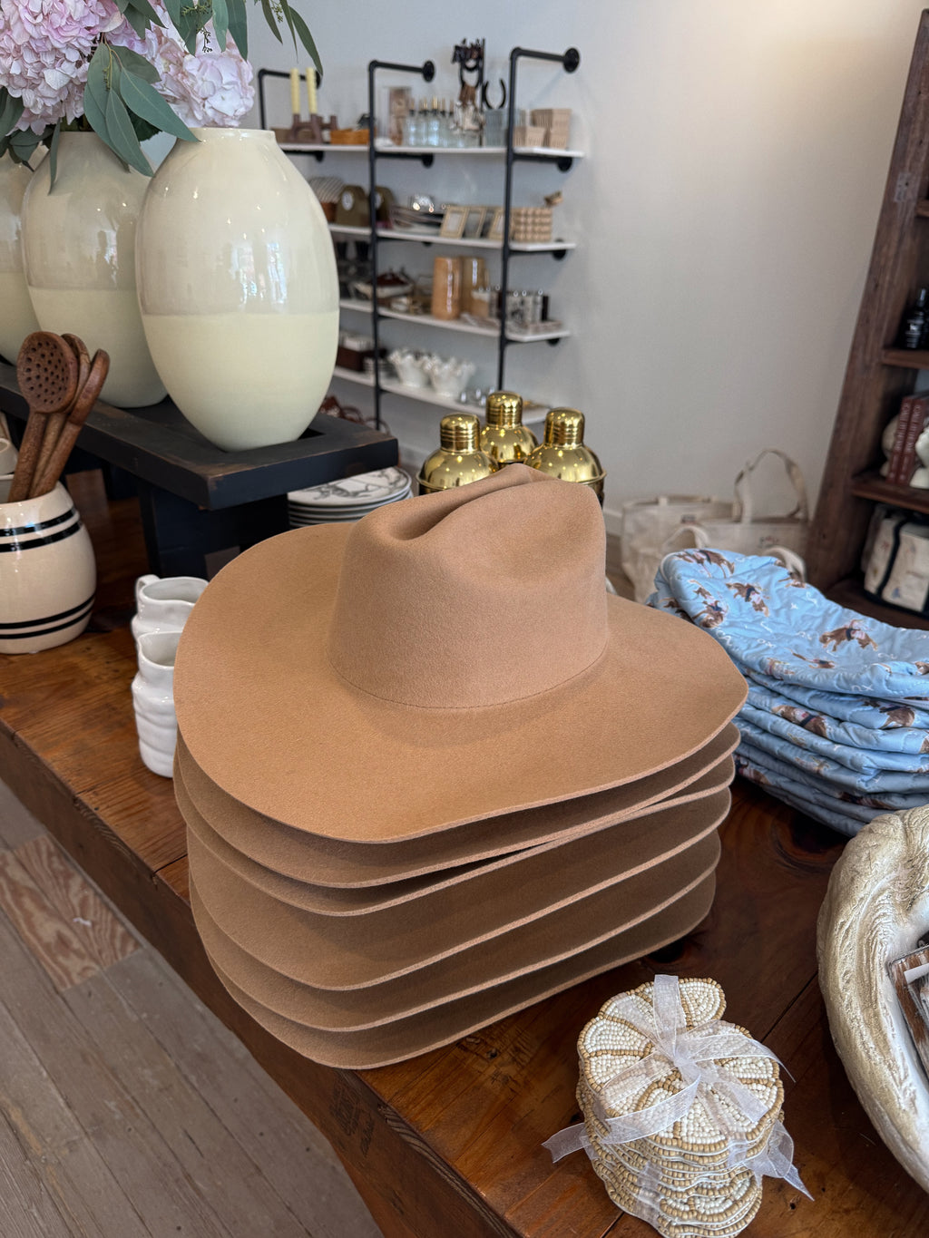 The Maggie Cowboy Hat in Chestnut