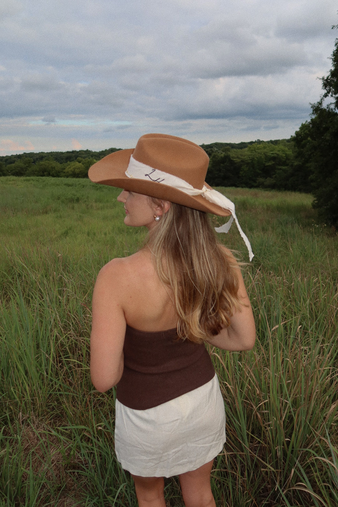 The Maggie Cowboy Hat in Camel