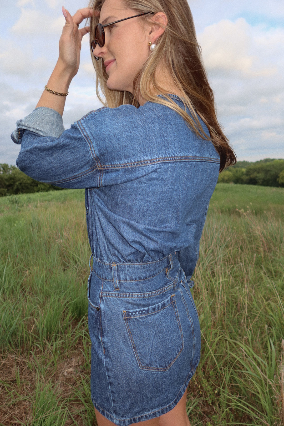 The Everly Denim Dress