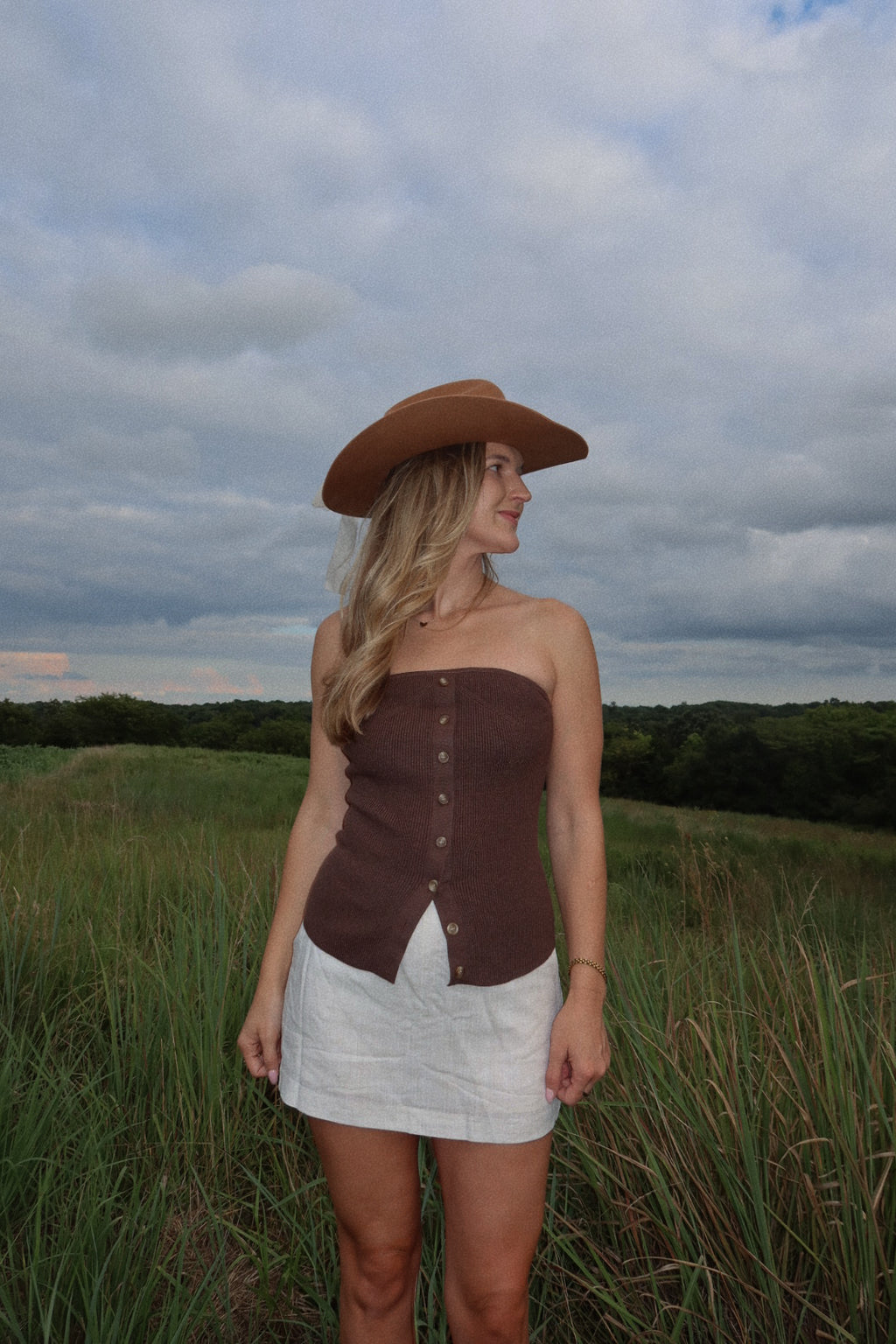 High Road Linen Skort
